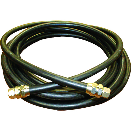 MARCO Fluid Hose 3/8" x 50 Ft. Coupled, Black 750 psi 20FH03850AC